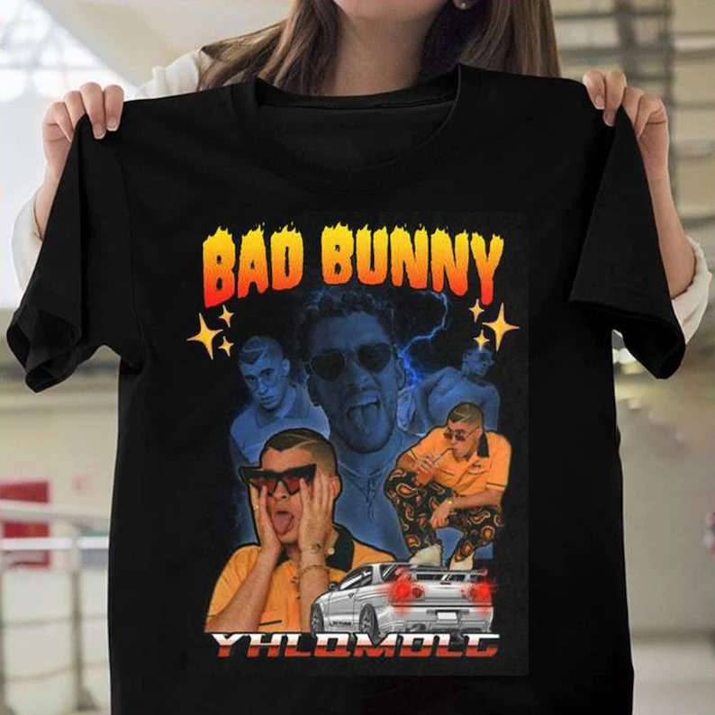 Fan Shirt Bad Bunny – Teelooker – Limited And Trending